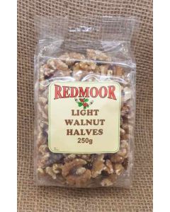 WALNUT HALVES LIGHT AMBER 250G