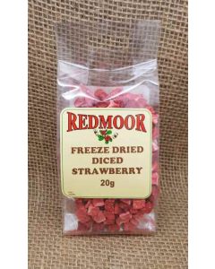 FREEZE DRIED DICED STRAWBERRY 20G