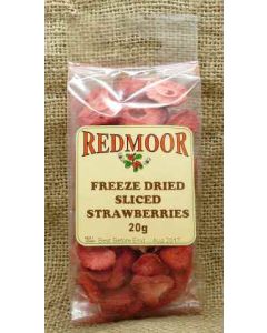 FREEZE DRIED STRAWBERRY SLICES 20G