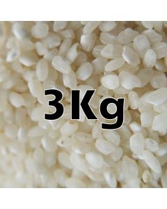 PUDDING RICE WHITE ORG  3KG