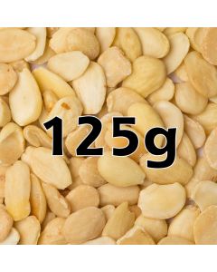 ALMONDS BLANCHED ORGANIC 125GM