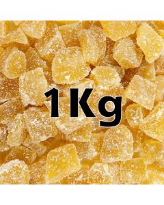 GINGER CRYSTALLISED ORG 1KG