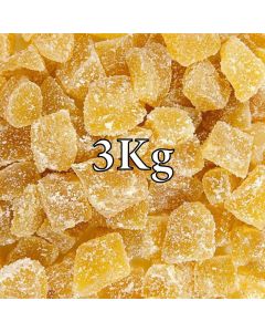 GINGER CRYSTALLISED ORG 3KG