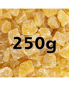 GINGER CRYSTALLISED ORG 250G