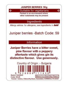 JUNIPER BERRIES KG