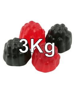 BLACKBERRY RASPBERRY GUMS X 3KG