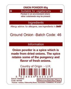 ONION POWDER 60G