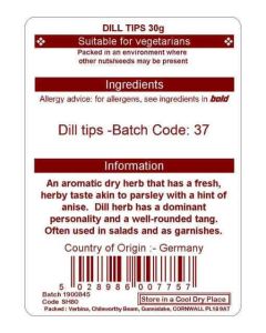 DILL TIPS 30G