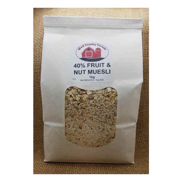 WC 40% FRUIT & NUT MUESLI 1KG