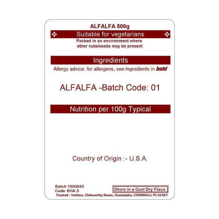 ALFALFA    500GM