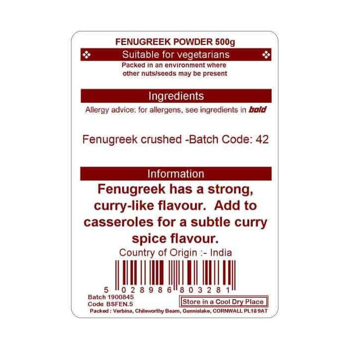 FENUGREEK GROUND 500G