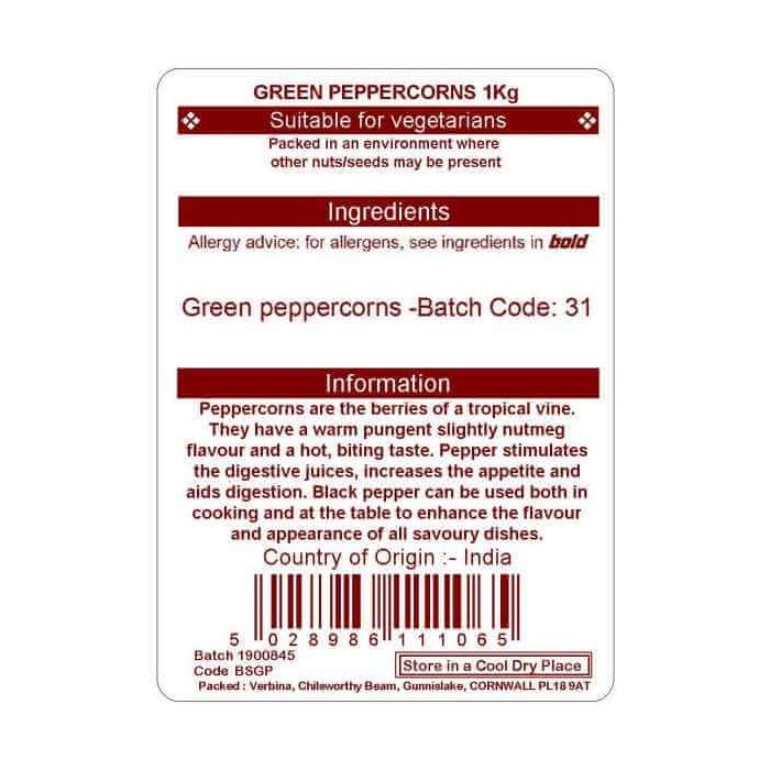 PEPPERCORNS GREEN KG