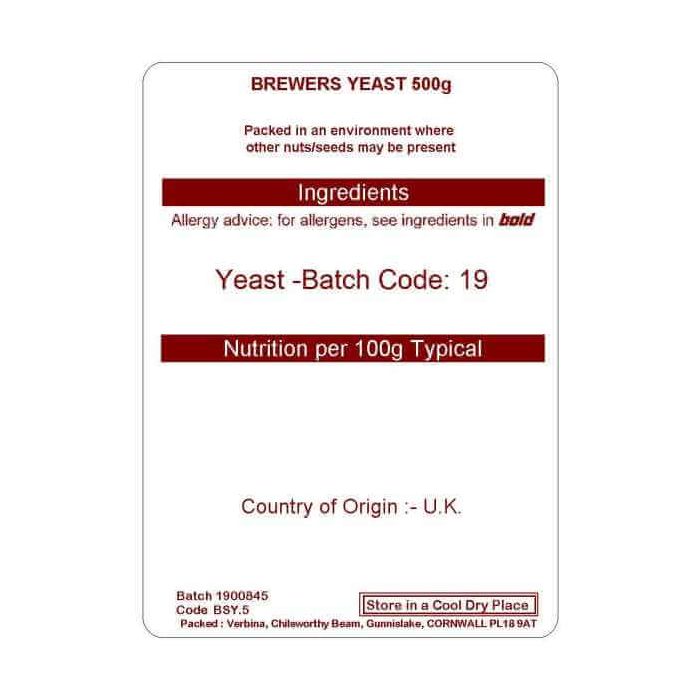 YEAST POWDER  500G