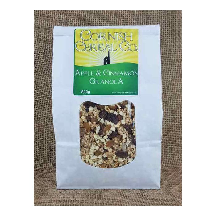 CORNISH APPLE & CINNAMON GRANOLA 800G