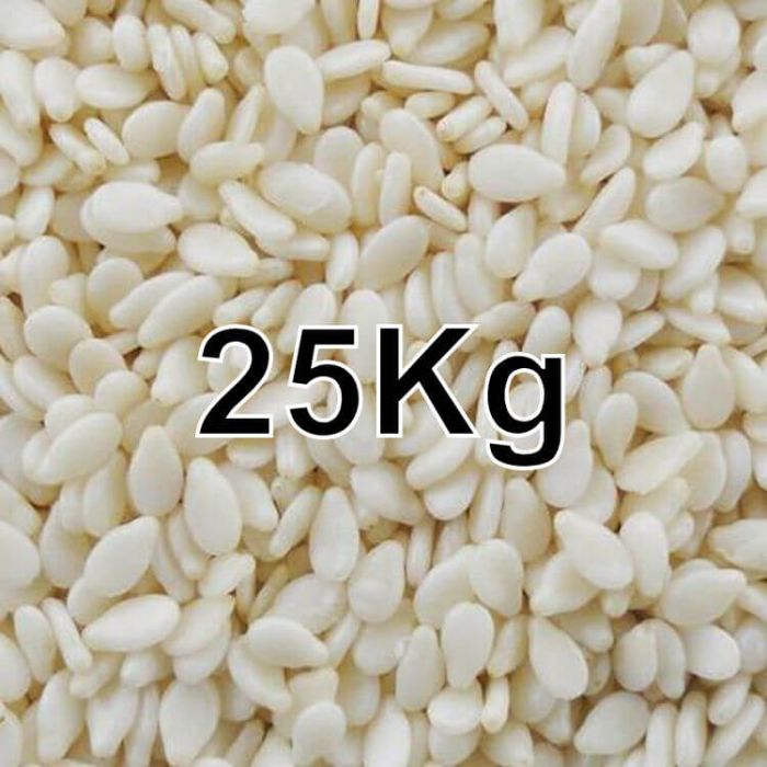 SESAME HULLED 22.68KG