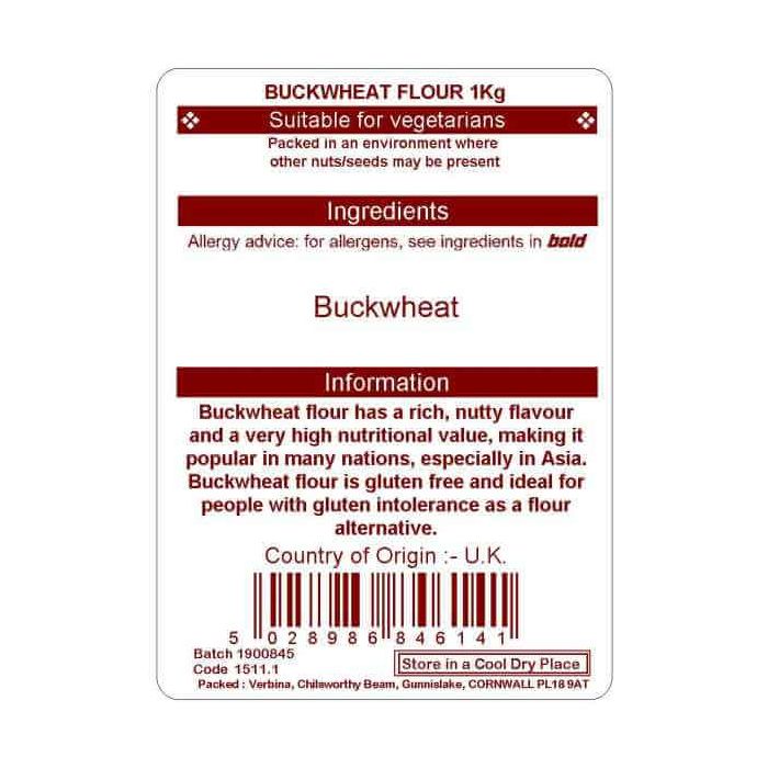 FLOUR BUCKWHEAT 1KG