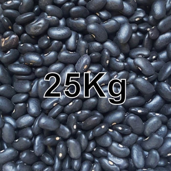 BLACK TURTLE BEANS 25KG