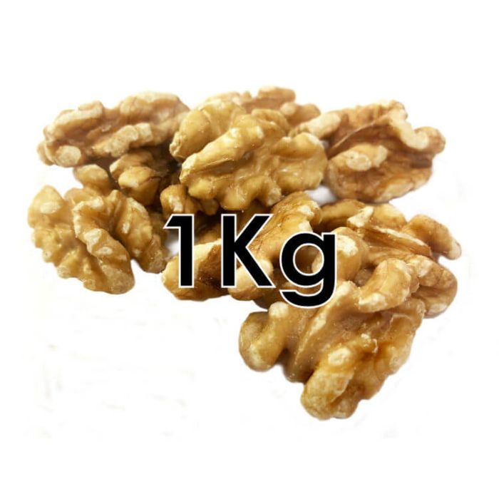 WALNUT HALVES LIGHT AMBER 1KG