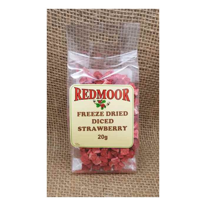 FREEZE DRIED DICED STRAWBERRY 20G