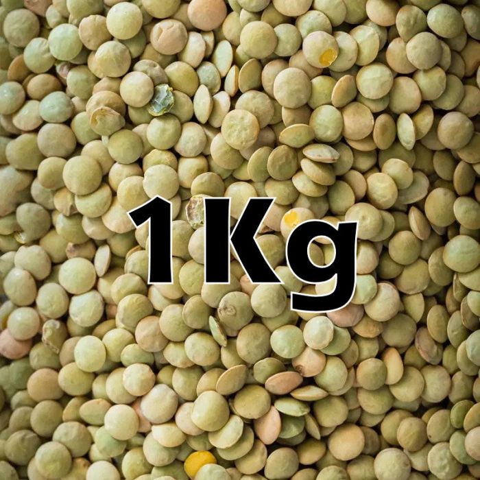 GREEN LENTILS ORG. 1KG