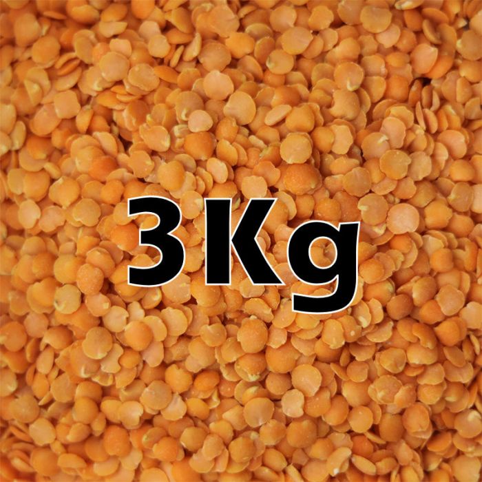 LENTILS RED ORG. 3KG