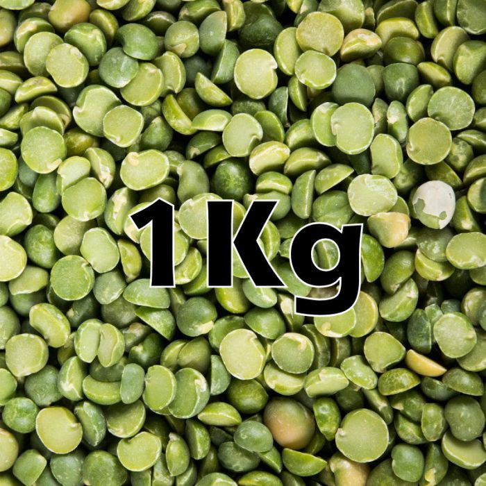 PEAS GREEN SPLIT ORG. 1KG