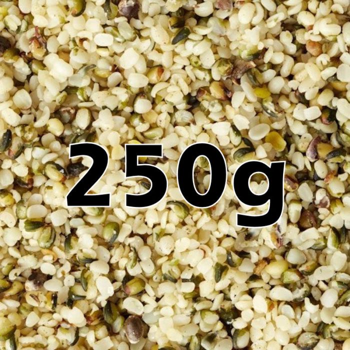 HEMP SEED HULLED ORG 250G