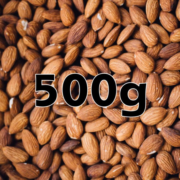 ALMONDS WHOLE ORG. 500G