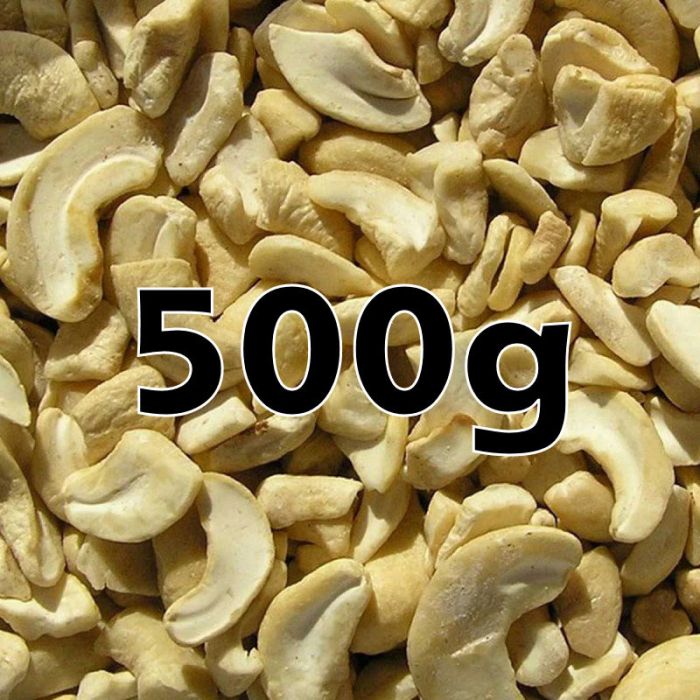 CASHEW PIECES ORG 500G