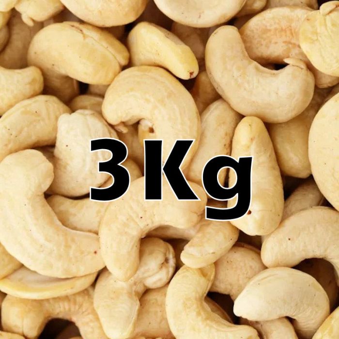 WHOLE CASHEWS ORG. 3KG