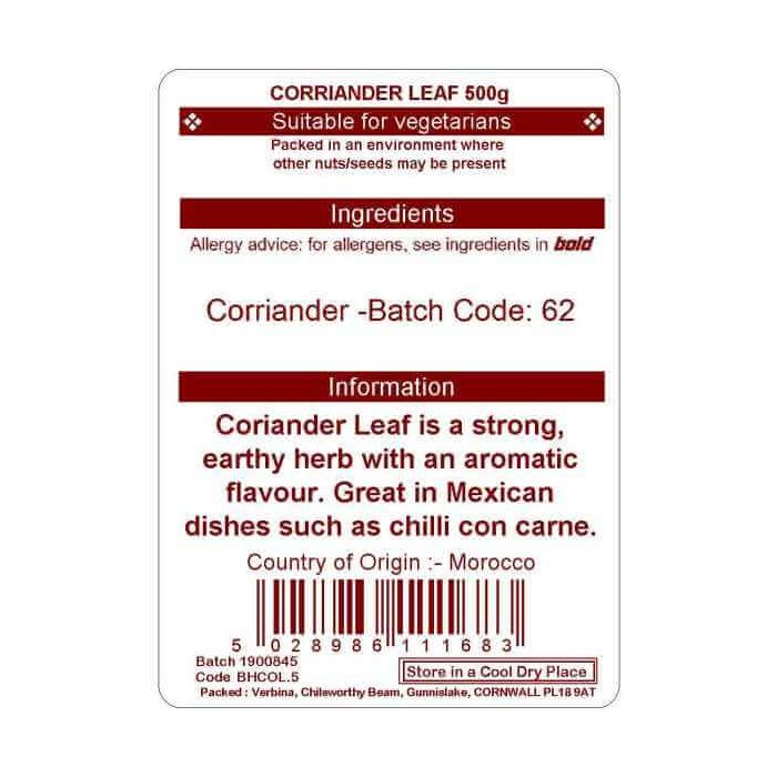 CORIANDER LEAF  500G