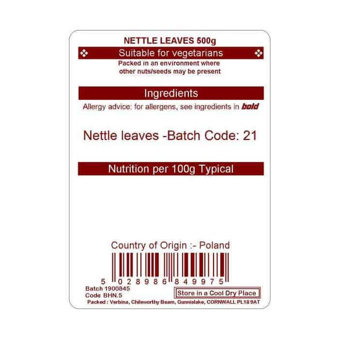 NETTLE LEAVES 500G