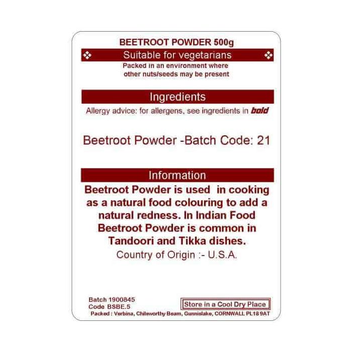 BEETROOT POWDER 500G