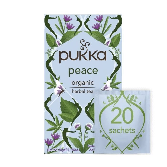 PUKKA PEACE TEA TEA BAGS 4 X 20