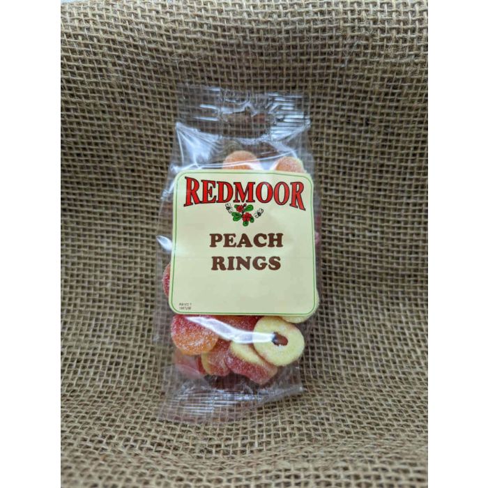 PEACH RINGS X 100G